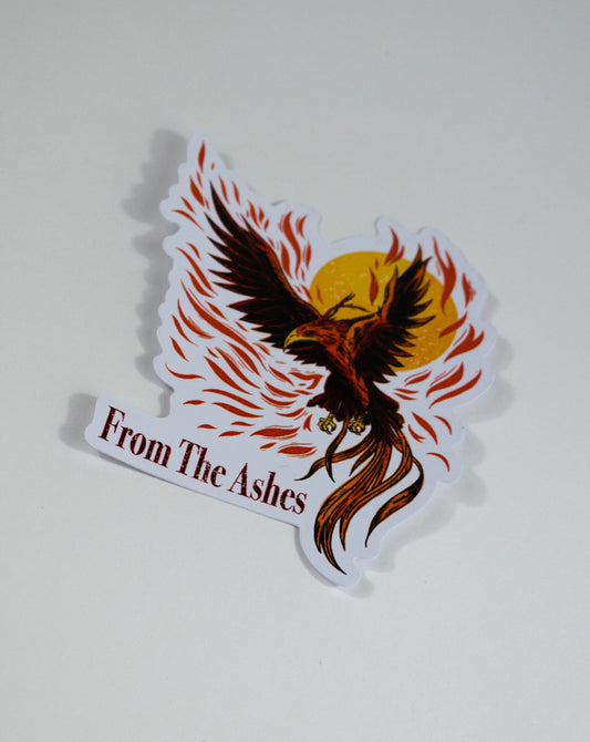 From The Ashes phoenix sticker